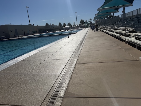 Kino Aquatic Center municipal pool deck restoration checklist proof 6